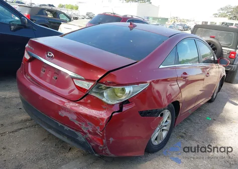 2014 Hyundai Sonata Gls z USA, uszkodzony, nr VIN 5NPEB4AC4EH865502